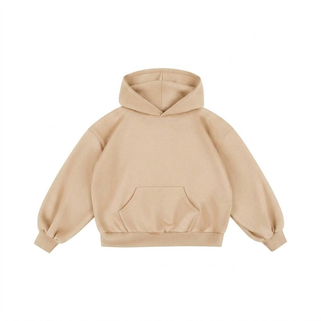 PREMIUM BOXY HOODIE 1.0 (SAND)