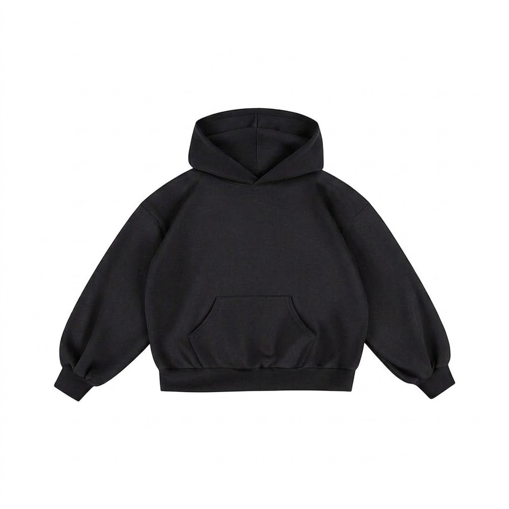 PREMIUM BOXY HOODIE 1.0 (BLACK)