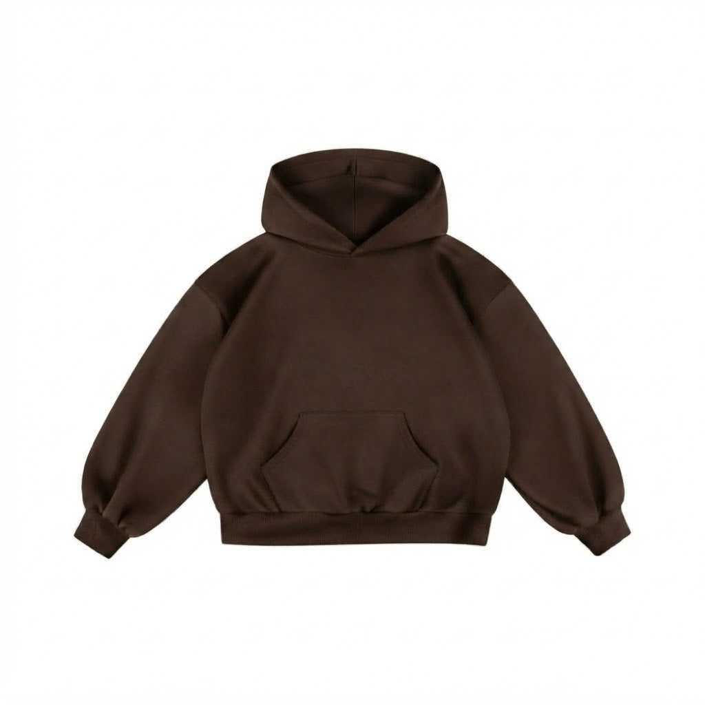CORE HOODIE (CHOCOLATE)