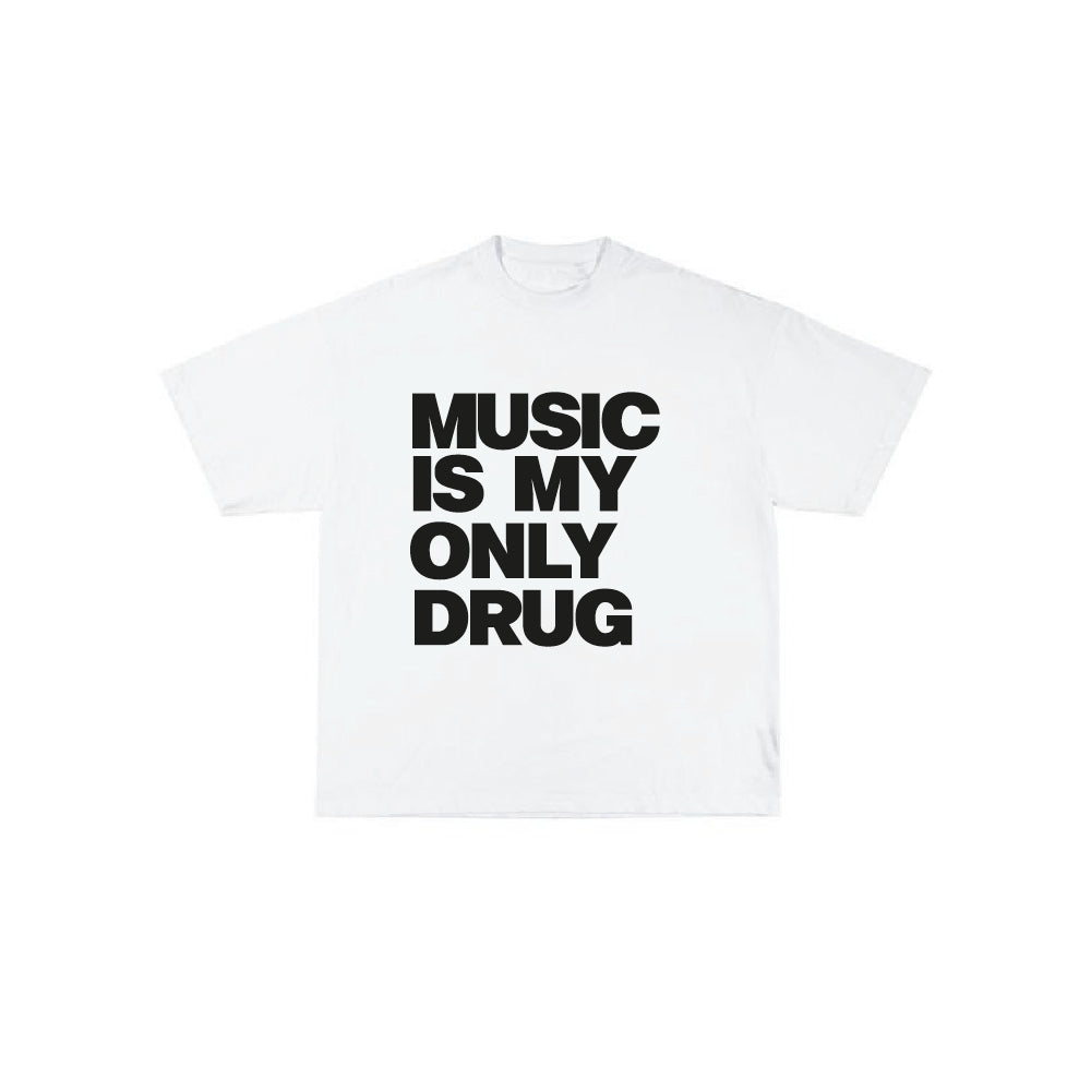 MUSIC TEE (WHITE)