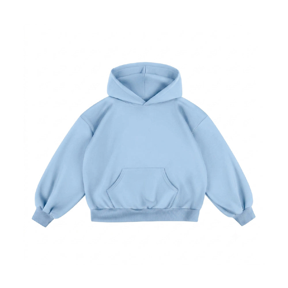BASIC HOODIE (POWDER BLUE)