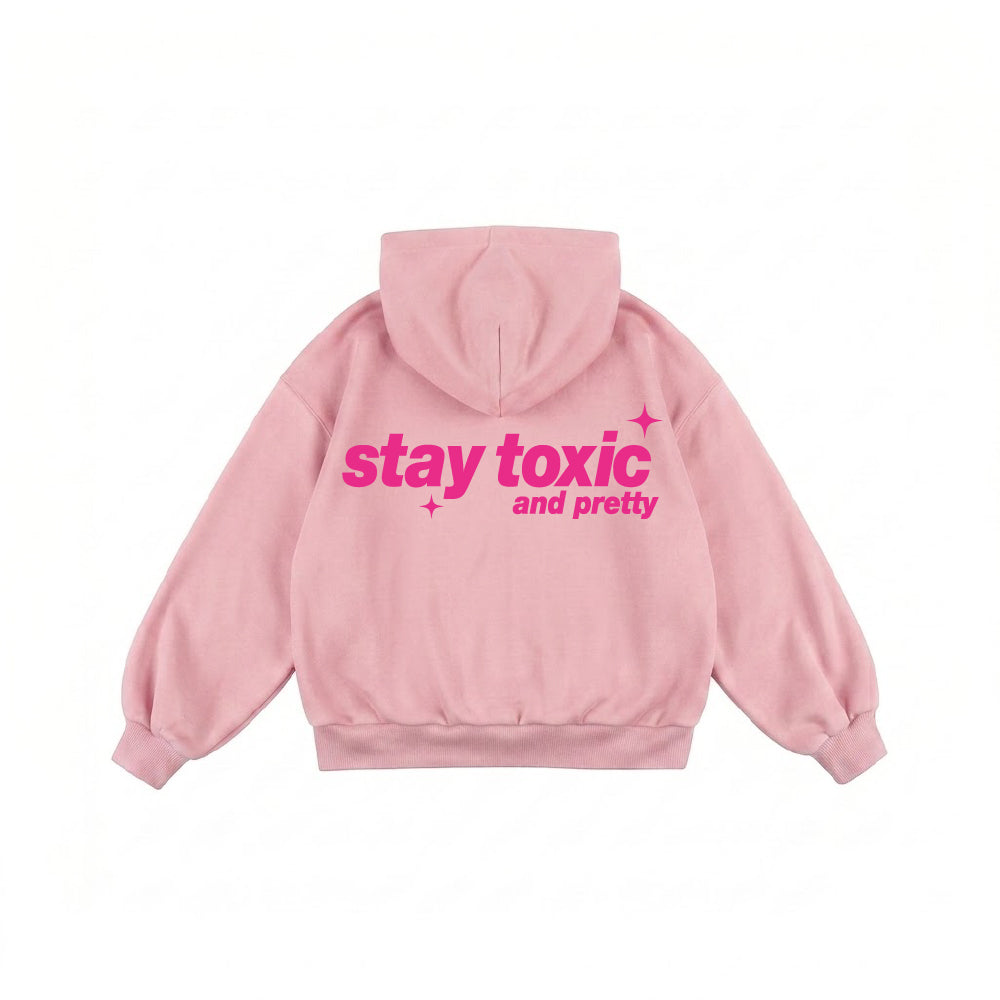 TOXIC HOODIE (SOFT PINK)
