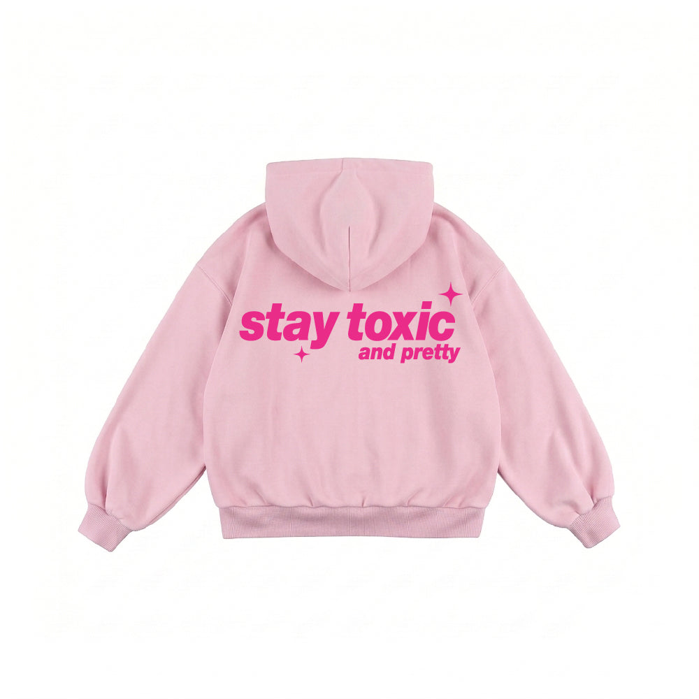 TOXIC HOODIE (SOFT PINK)