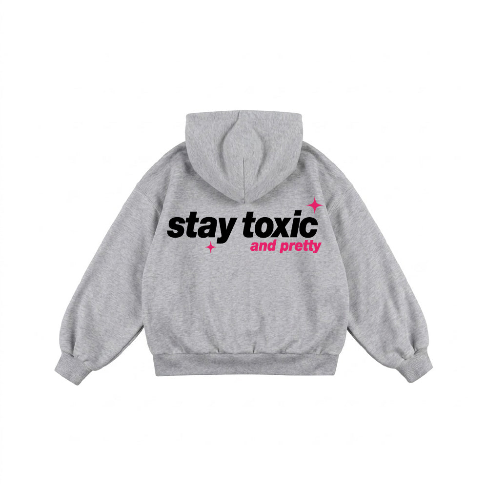 TOXIC HOODIE (GREY)